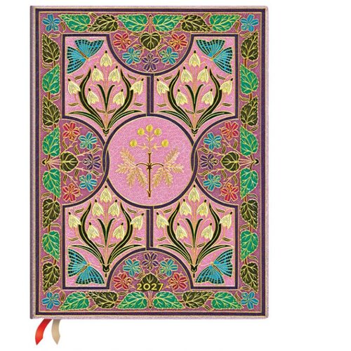  PLANER TJEDNI 2027-17,5X22,5CM-ULTRA VERTIKALNI S GUM. MIMOSA PAPERBLANKS FLEXI FE2018-0 Slike