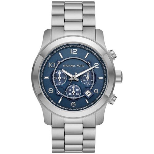 Michael Kors Ročna ura Runway MK9105 Silver Slike