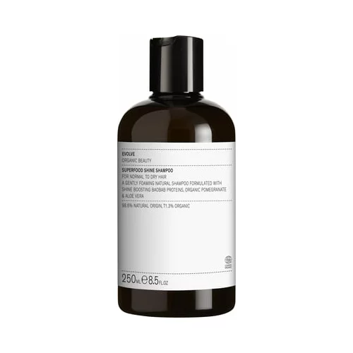 Evolve Organic Beauty superfood šampon za sijaj - 250 ml