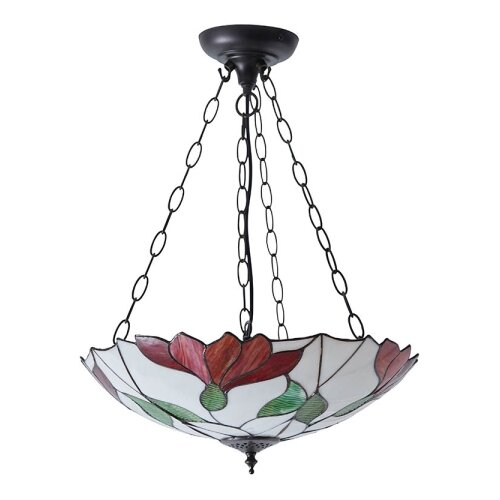  Endon 70946 - Luster na lancu Tiffany BOTANICA 3xE27/60W/230V prečnik 45 cm Slike