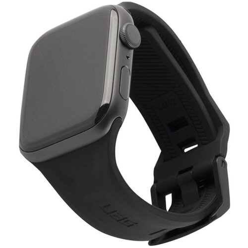 Apple Watch Silicone Strap UAG Scout 38/40/41mm crni kaiš za sat Slike
