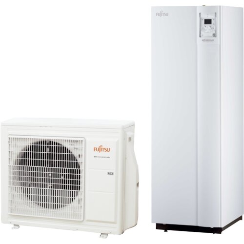 Fujitsu WGYA080ML3+WOYA080KLT 7,5kW toplotna črpalka z integriranim bojlerjem 190l (R410A) 1-fazna - Slike