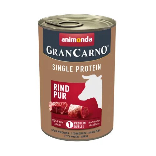Animonda gran carno adult dog single protein govedina 400g Slike