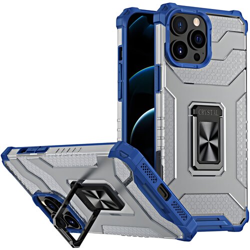  Futrola Crystal Ring Case za Apple iPhone 13 Pro - Plava KP13884 Cene