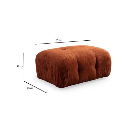 Atelier Del Sofa Tabure Petite, 95x65x75cm, Krem Cijene