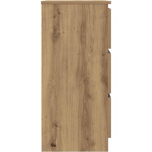  Komoda Artisan hrast 60x35x76 cm Inženjersko drvo Slike