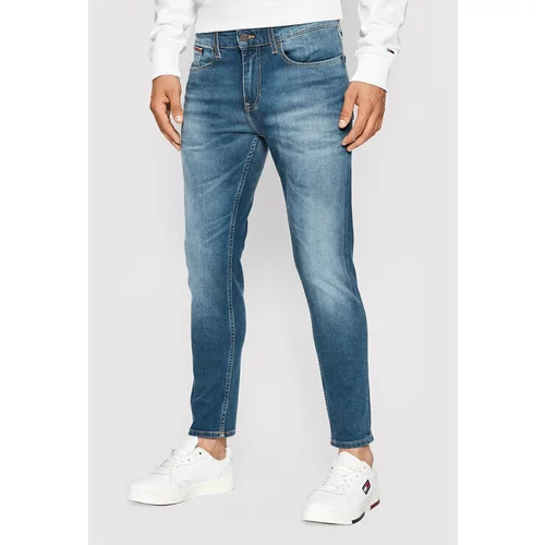 Tommy Jeans Jeans hlače Austin DM0DM09550 Modra Slim Fit