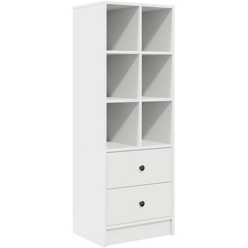 vidaXL Bijela polica Bijela MDF Standard Bijela polica Pravokutna Cijene