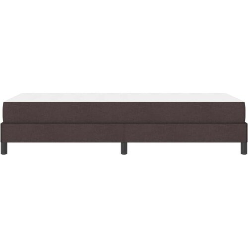  s opruga kutije Tamno smeđa 90 x 190 cm tkanina Slike