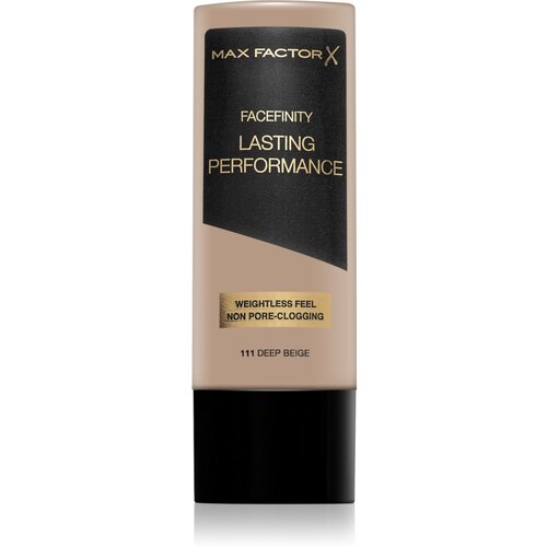 Max Factor Facefinity Lasting Performance tekoči puder za dolgoobstojen učinek odtenek 111 Deep Beige 35 ml Slike