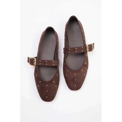 Trendyol Shoes Ženske baletanke Takss26Be00032, Smeđe Cene