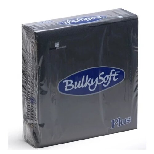 BulkySoft Plus salveta crna 38x38cm 40/1 2sl (36 pak) ( 155-C32490E20 ) Cene