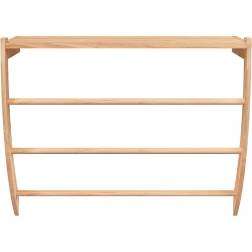 VidaXL Stalak za ručnike 60 x 25,5 x 49 cm od masivnog drva oraha Slike