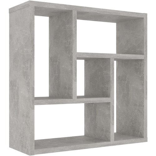 Maison Chic Stenska polica - Viseča Polica betonsko siva 45,1x16x45,1 cm inženirski les, (21793907) Slike