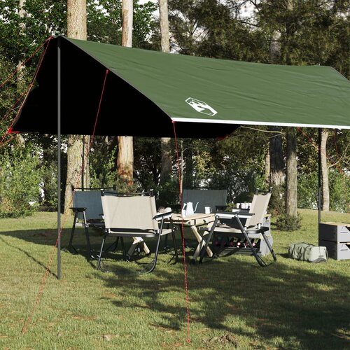 vidaXL Cerada za kampiranje zelena 460 x 305 x 210 cm vodootporna Cijene