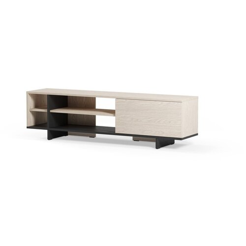 Marckeric Črna TV omarica 160x44x36 cm Cequoia &amp;ndash; Slike