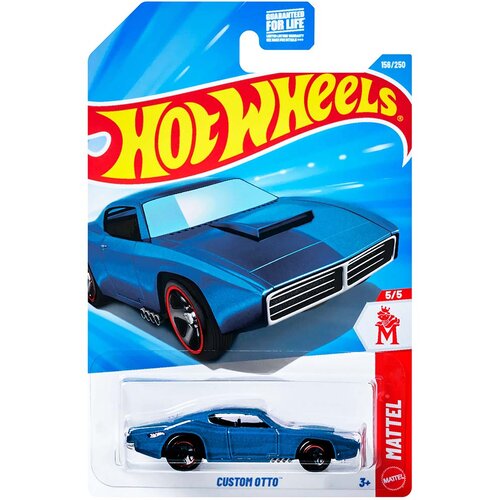 Mattel Hot Wheels: Custom Otto plavi autić 1/64 - Cijene