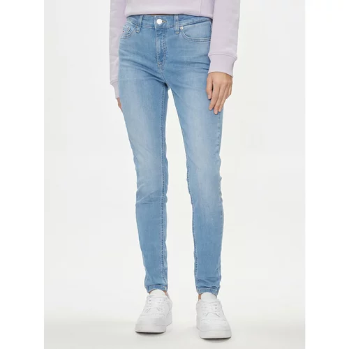 Tommy Jeans Jeans hlače Nora DW0DW17159 Modra Skinny Fit