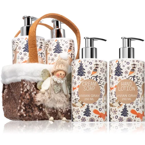 VIVIAN GRAY Bronze Fairy Ylang & Vanilla božični darilni set 2x250 ml