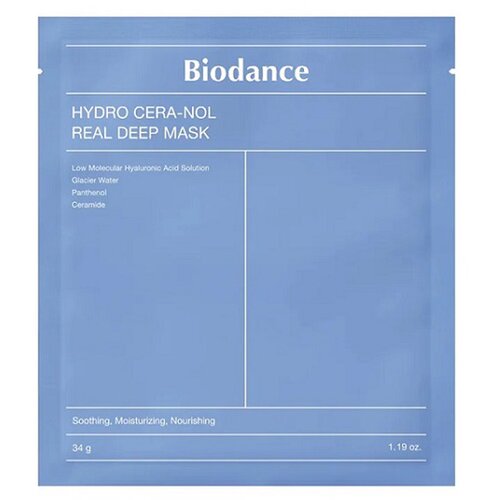 BIODANCE Hydro Cera-nol Real Deep Mask hidratantna maska za lice s umirujućim djelovanjem 34 g Cijene