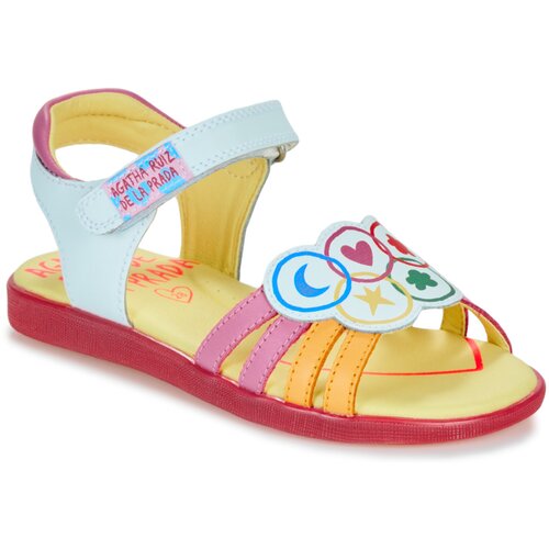 Agatha Ruiz De La Prada SANDALIA OLIMPIADAS Bijela Cijene