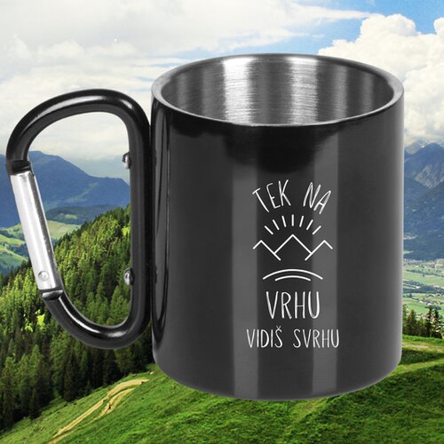 Na vrhu šolja sa karabinerom - Tek vidiš svrhu Cene