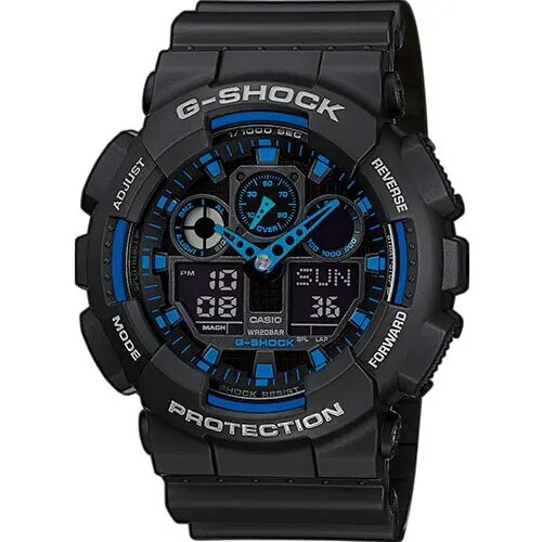 Casio G-Shock muški ručni sat GA-100-1A2ER Slike