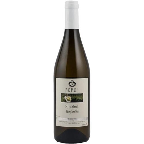 Popov Vinarija Temjanika Smolnik Bijelo 0,75l - Popov Slike