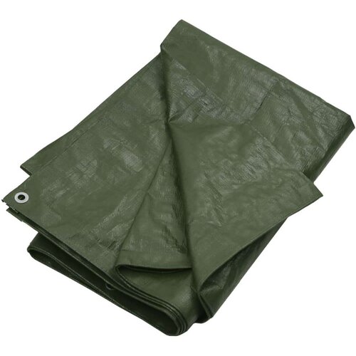 VidaXL Cerada 180 g/m&amp;sup2; 3 x 4 m zelena HDPE Slike