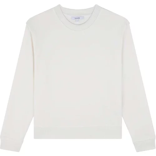 Scalpers Sweater majica svijetlobež / srebro