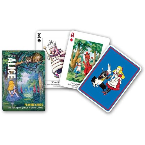 Piatnik Ekskluzivna remi karte Alice u zemlji čudesa 1x55 - Cijene