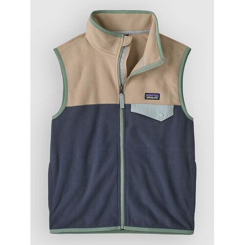 Patagonia Micro D Snap-T Kids Vest oar tan Cene