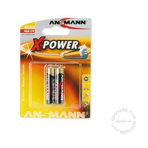 Ansmann LR03 2/1 ALK XP baterija Slike