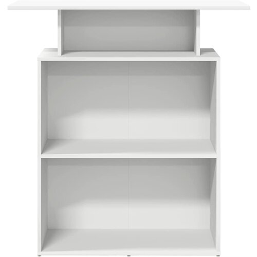  Recepcijski stol Bijeli 100x40x104 cm Inženirsko drvo Slike