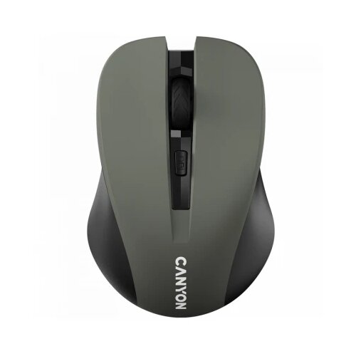 Canyon MW-1 2.4GHz wireless optical mouse with 4 buttons, DPI 800/1200/1600, Gray, 103.5*69.5*35mm, 0.06kg Cene