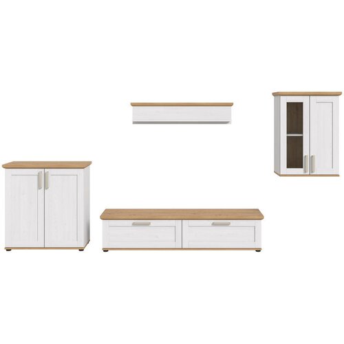 Livetastic DNEVNI REGAL, barve macesna, hrast artisan Cene