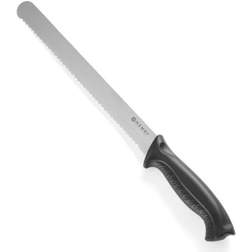 Hendi Profesionalni nož za kruh za testo, črn HACCP 250 mm - 843000, (21091441)