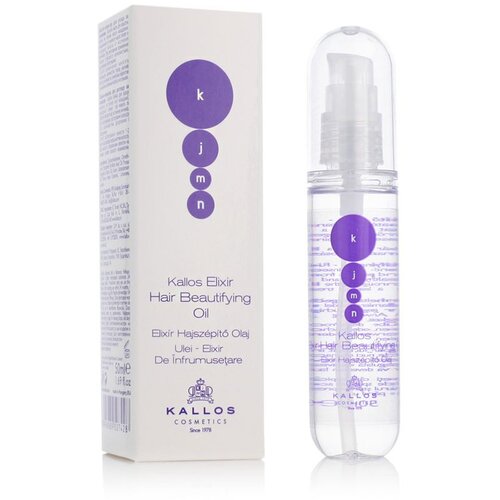 Kallos Cosmetics KJMN Elixir Hair Beautifying Oil hranilno olje za lase 50 ml za ženske Slike