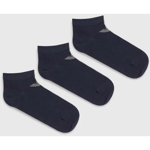 Emporio Armani Underwear Čarape 3-pack za muškarce, boja: tamno plava