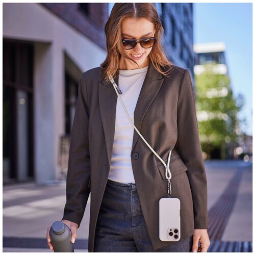 Intenso Kai&scaron; za mobilni telefon sa punjačem - Cell Phone Charging Lanyard Beige Cene