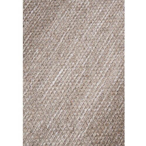 Elle Decoration Bež ručno rađen tepih od mje&amp;scaron;avine vune 60x90 cm Pradesh Linen White &amp;ndash; Slike