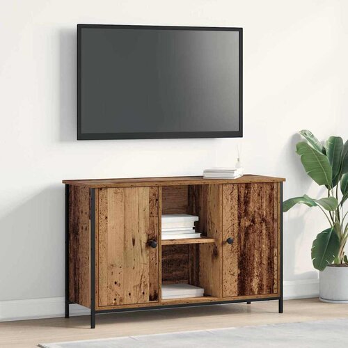  Set TV komoda Staro drvo 101 x 35 x 65 cm Konstruirano drvo Cijene
