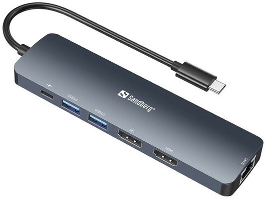 Sandberg USB-C 8K Display Dock Slike