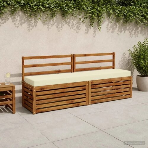  Jastučići za klupe - 2 dijela SOEST 2 kom. 100% poliester Krem - Krem 170 x 40 x 8 cm Poliester Cijene