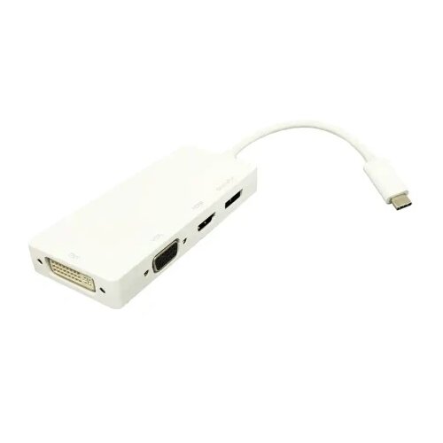 E-green Adapter koverter USB Tip C 3.2 - Displayport/HDMI/VGA Cene