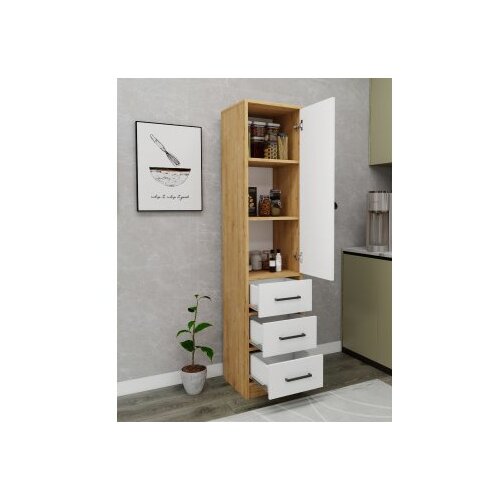 Hanah home Vi&amp;scaron;enamenski ormar Modera Sapphire Oak White Slike