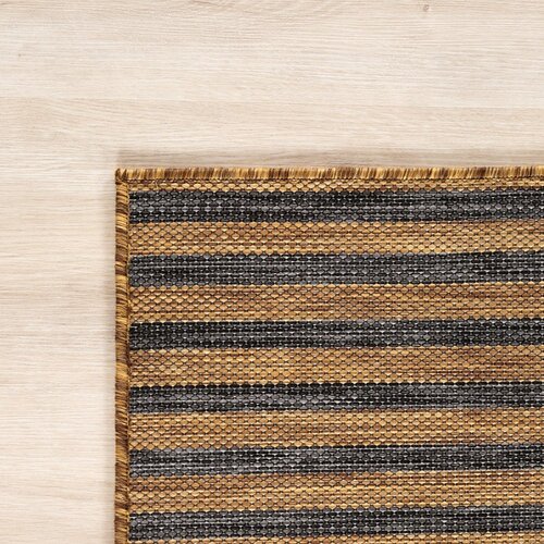 Ayyildiz Carpets Črna/rjava notranja in zunanja preproga 120x170 cm Mira 1453 &amp;ndash; Slike