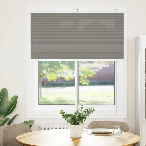 vidaXL Plisirana roleta antracit 120x100 cm širina tkanine 119,4 cm Cijene