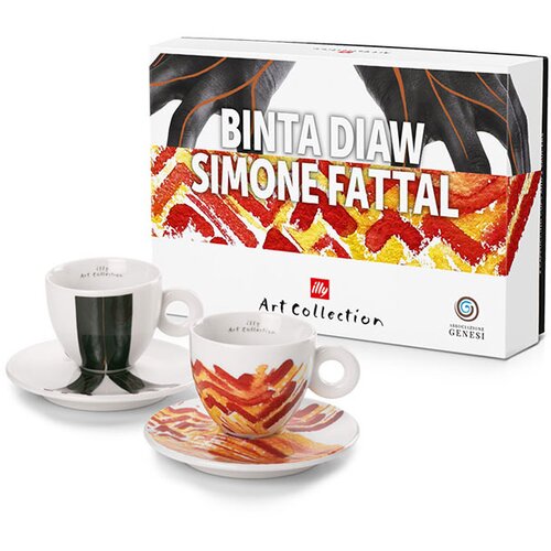 Illy Skodelice Genesi - 2 skodelici za cappuccino &ndash; Diaw & Fattal Cene