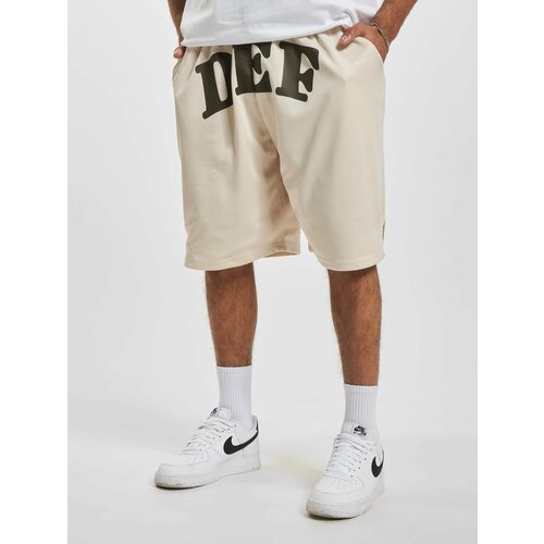 DEF Men's shorts PRINT - beige Slike